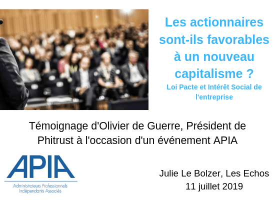 APIA - Les Echos 11 juillet 2019