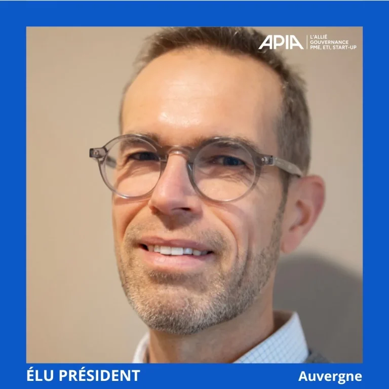 Nomination de Gaëtan de la Brosse à la présidence d&rsquo;APIA Auvergne