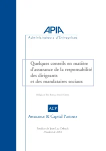 Assurance responsabilité des dirigeants et mandataires sociaux : le guide à télécharger