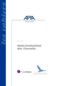 Auto-évaluation des Conseils : la méthode à télécharger (PDF)