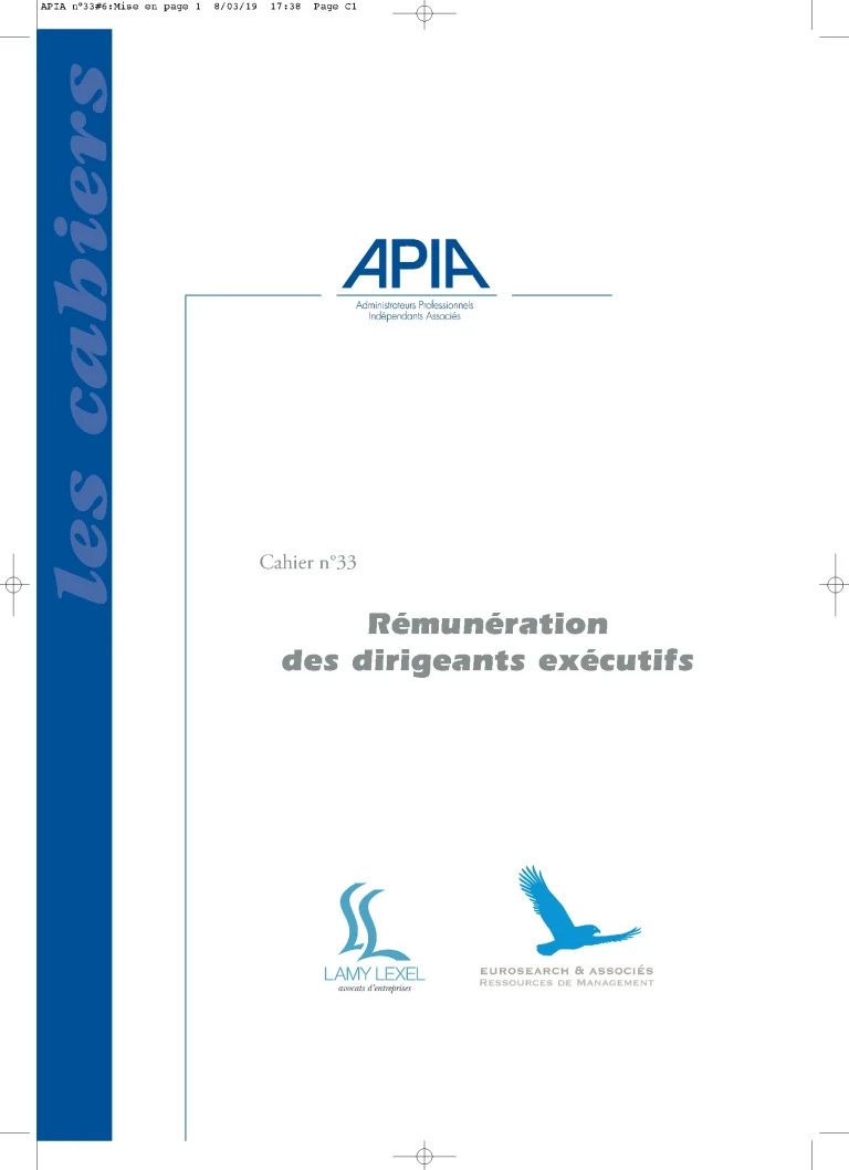 Rémunération des dirigeants exécutifs : le guide à télécharger