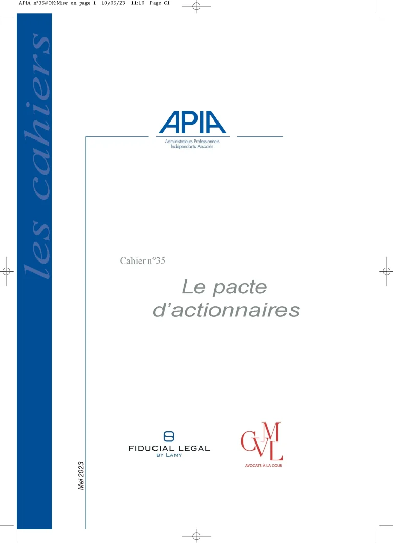 Pacte d’actionnaires : le guide à télécharger (PDF)