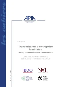 Transmission d’entreprise familiale : le guide à télécharger