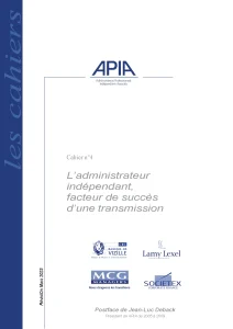 Administrateur indépendant et transmission d&rsquo;entreprise : le guide PDF à télécharger