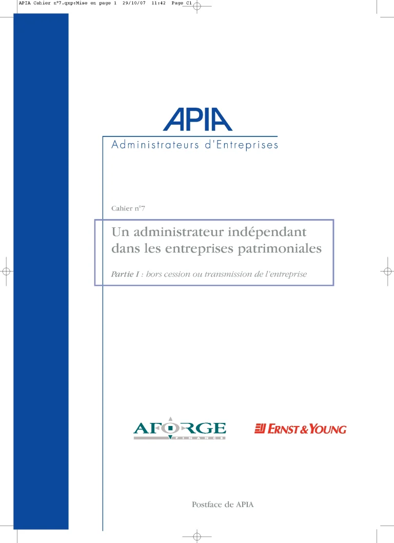 Administrateur indépendant dans les entreprises patrimoniales : le guide à télécharger